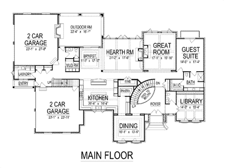 First Level Plan