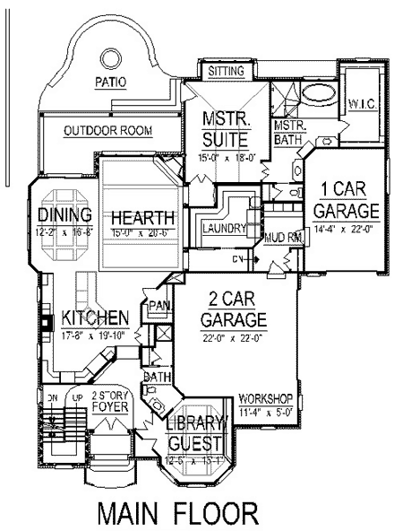 First Level Plan