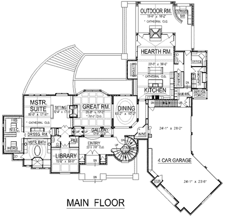 First Level Plan