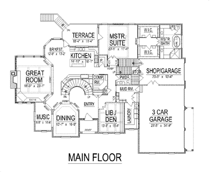 First Level Plan