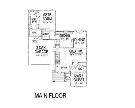 First Level Plan