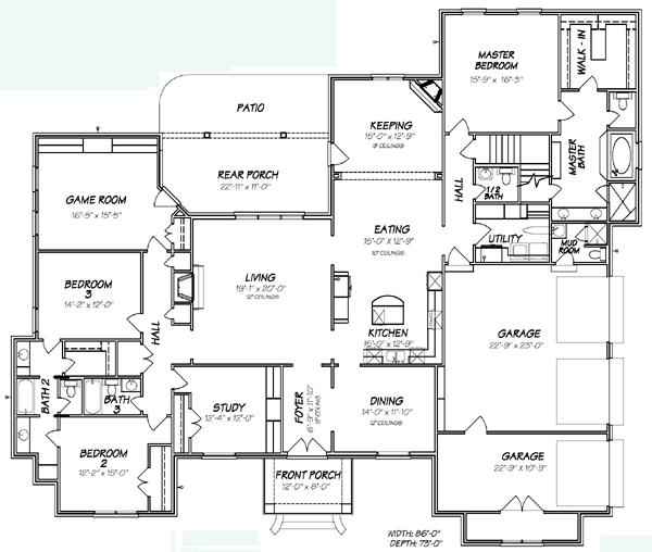 European Level One of Plan 74610