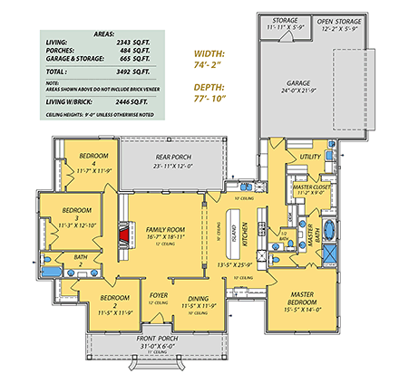 First Level Plan