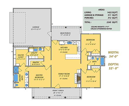 First Level Plan