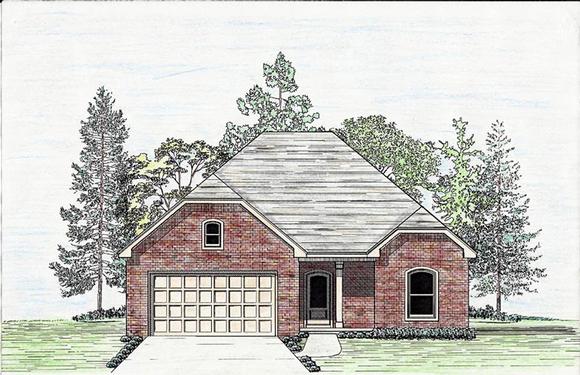 House Plan 74704 Elevation