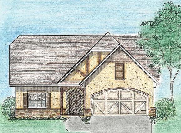 House Plan 74765 Elevation