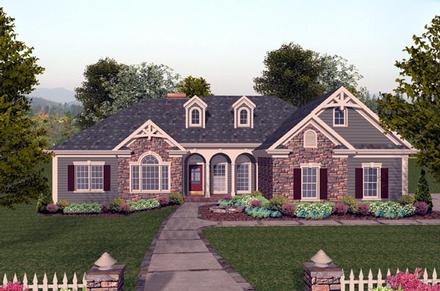 House Plan 74804 Elevation