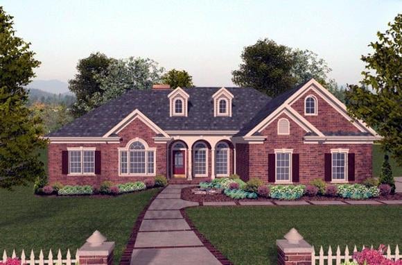 House Plan 74806 Elevation