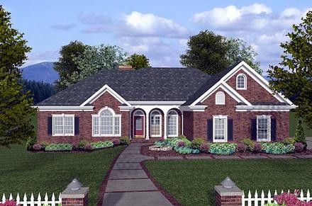 House Plan 74813 Elevation