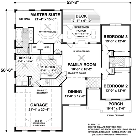 First Level Plan