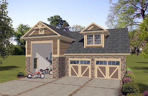 Garage Plan 74836