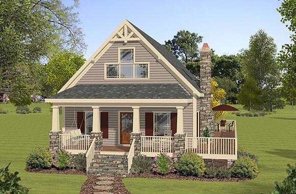 House Plan 74846 Elevation