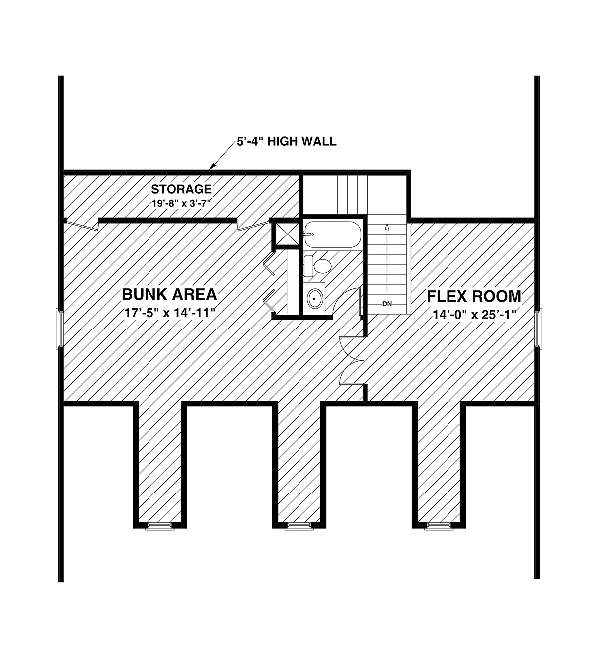 Country Ranch Southern Level Two of Plan 74872