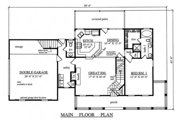 Country Level One of Plan 75001