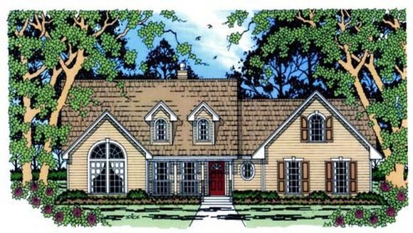 House Plan 75018 Elevation