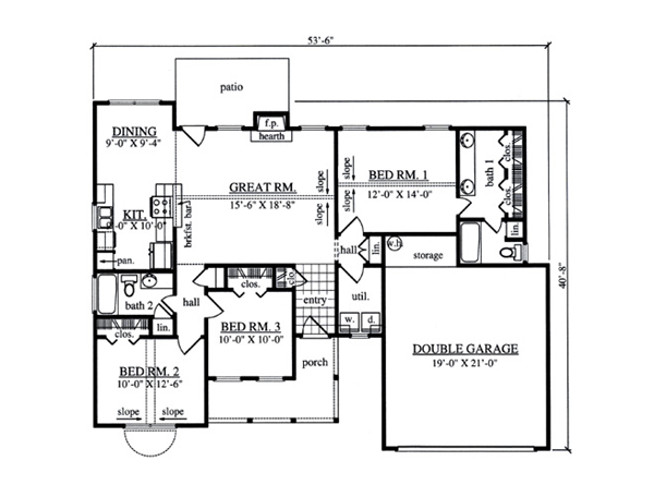 Country Level One of Plan 75039