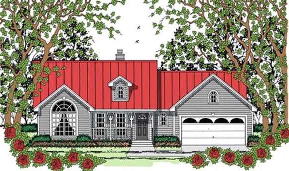 House Plan 75039 Elevation