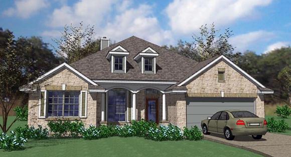 House Plan 75101 Elevation