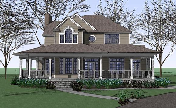 House Plan 75102 Elevation