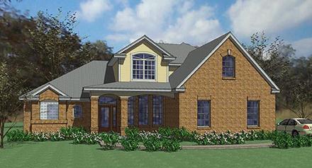 House Plan 75103 Elevation