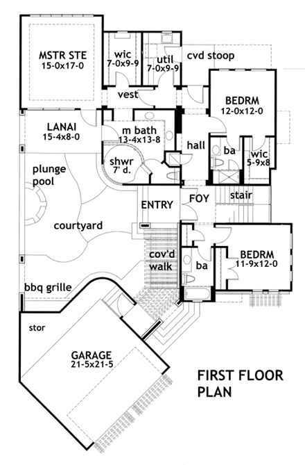 First Level Plan