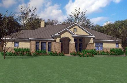 House Plan 75116 Elevation