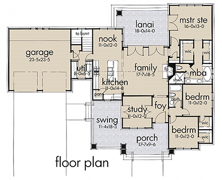 First Level Plan