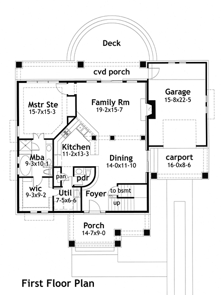 First Level Plan