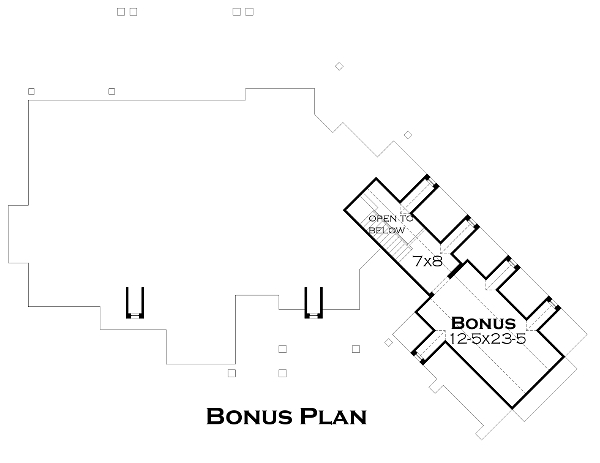 Country Craftsman Tuscan Level Two of Plan 75145