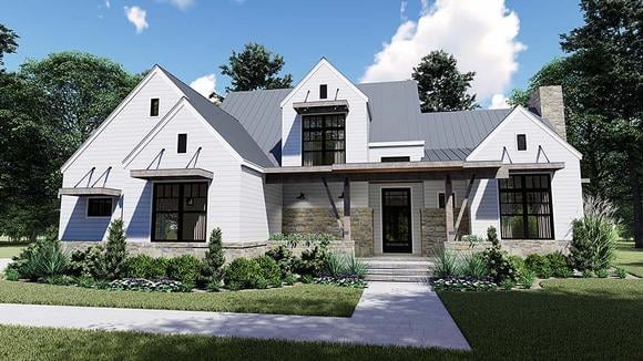 House Plan 75155 Elevation