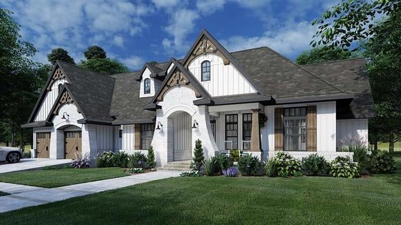 House Plan 75161 Elevation