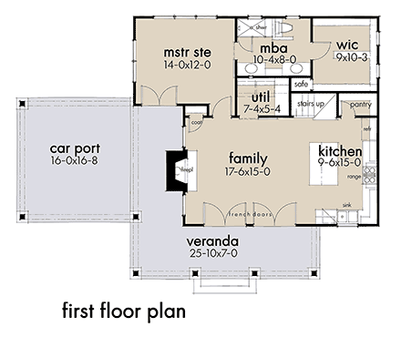 First Level Plan