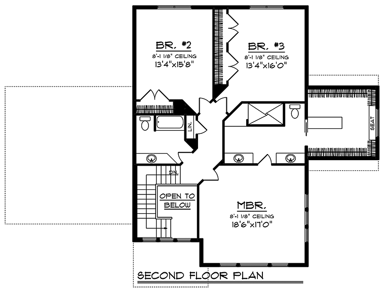 Traditional Level Two of Plan 75218