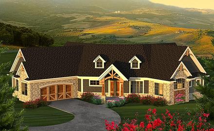 House Plan 75219 Elevation