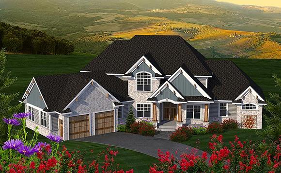 House Plan 75227 Elevation