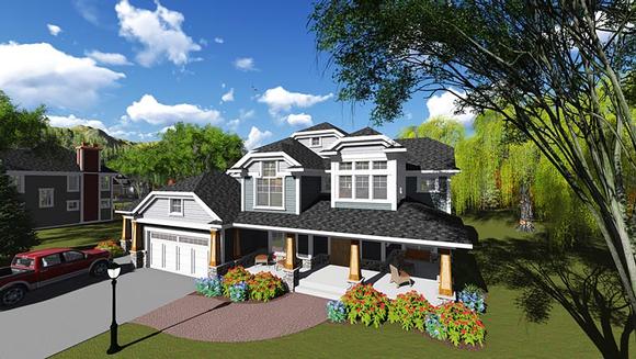 House Plan 75249 Elevation