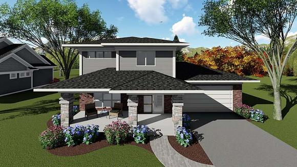 House Plan 75254 Elevation