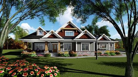 House Plan 75259 Elevation