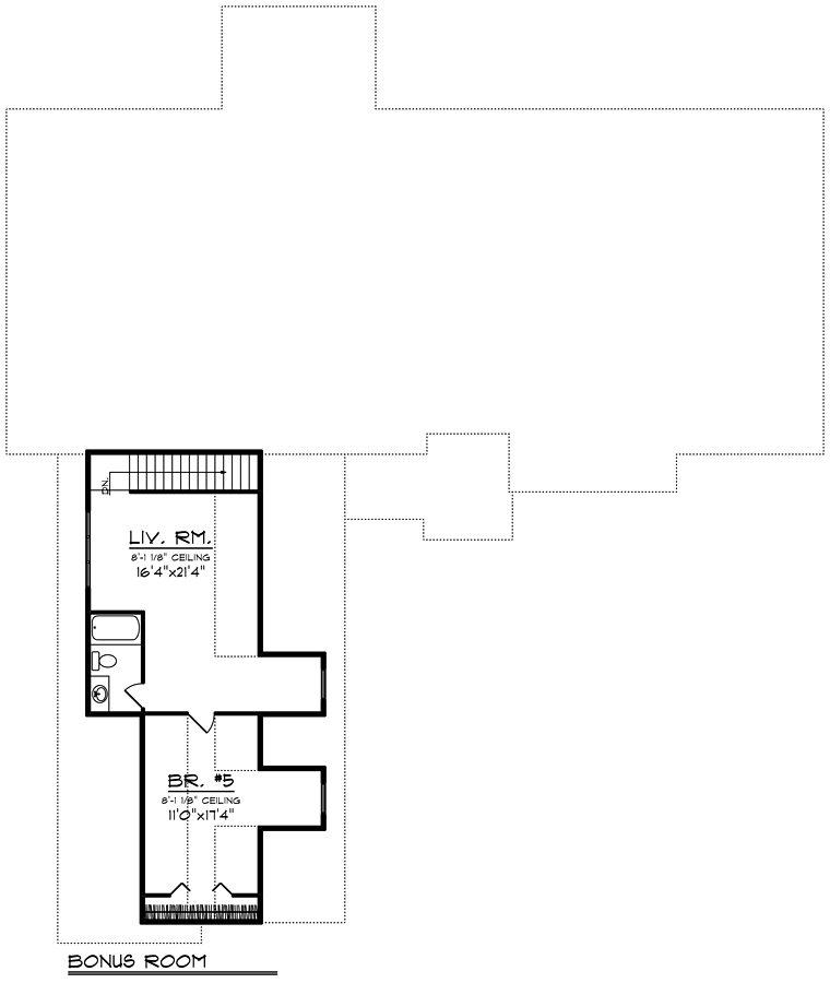 Country Southern Traditional Level Two of Plan 75403