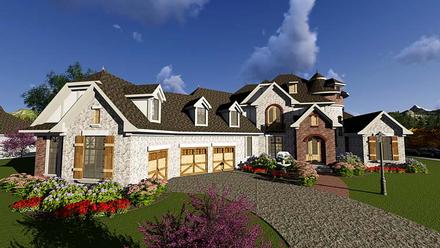 House Plan 75414 Elevation