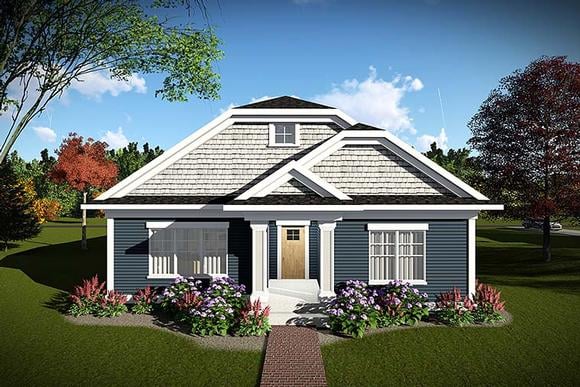 House Plan 75431 Elevation