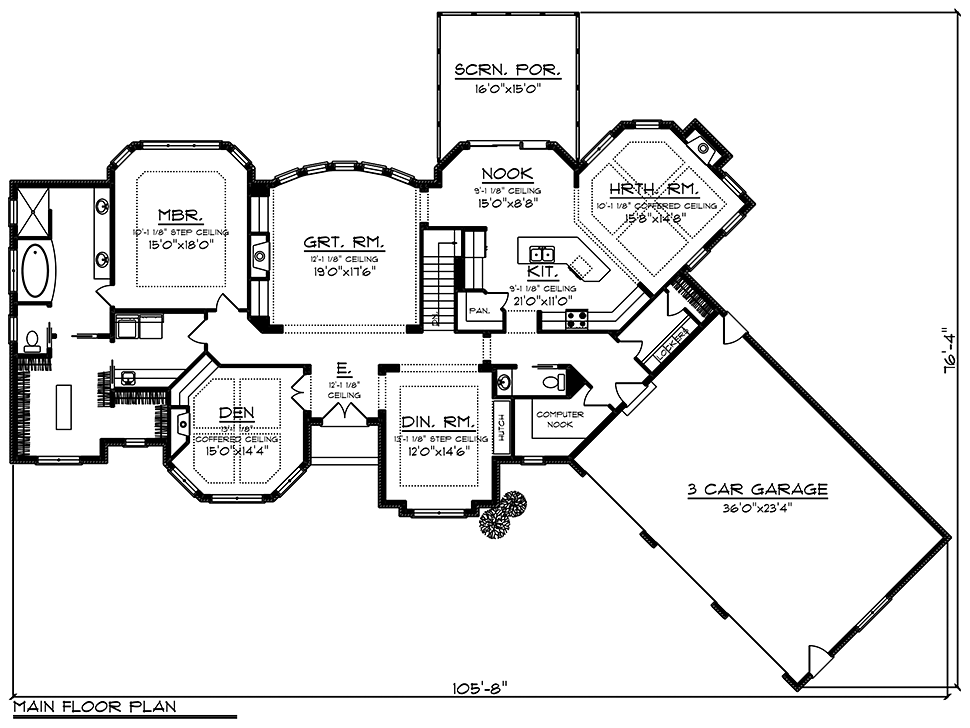 Traditional Level One of Plan 75446