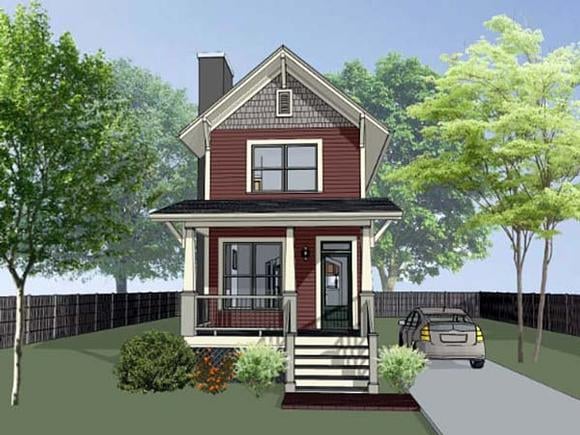 House Plan 75525 Elevation