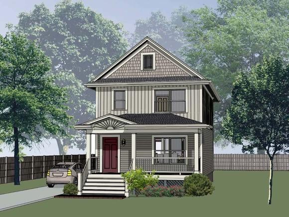 House Plan 75531 Elevation