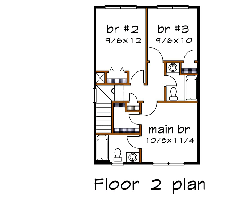 Colonial Country Level Two of Plan 75532