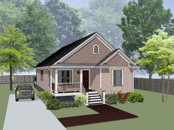 House Plan 75543 Elevation