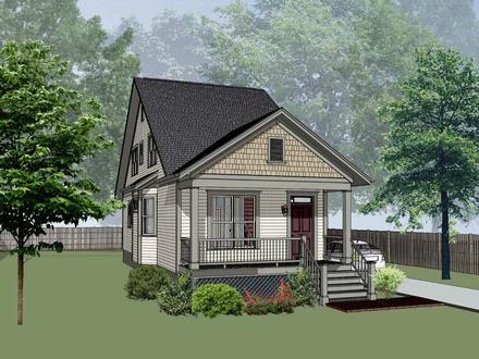 Cottage Elevation of Plan 75547