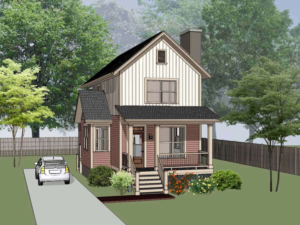 Plan 75554 | Southern Style with 3 Bed, 2 Bath