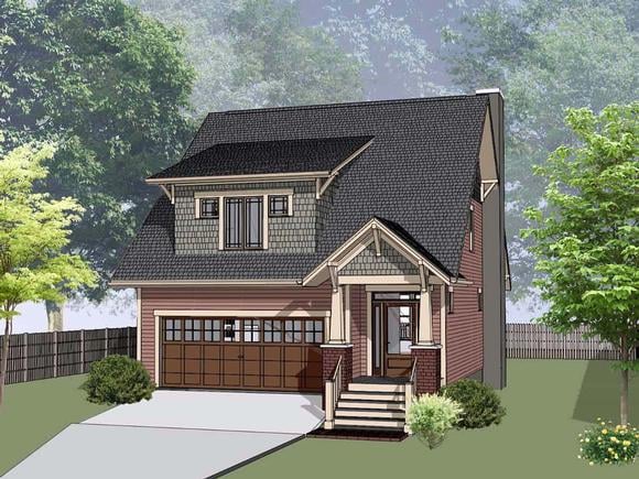 Plan 75582 | Two Story Neighborhood Home Plan has 1785 sq ft, 3 b