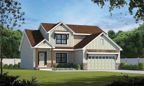 House Plan 75701 Elevation